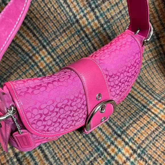 Rare Coach 6818 Mini Signature Y2K Soho Bag - Picture 5 of 10